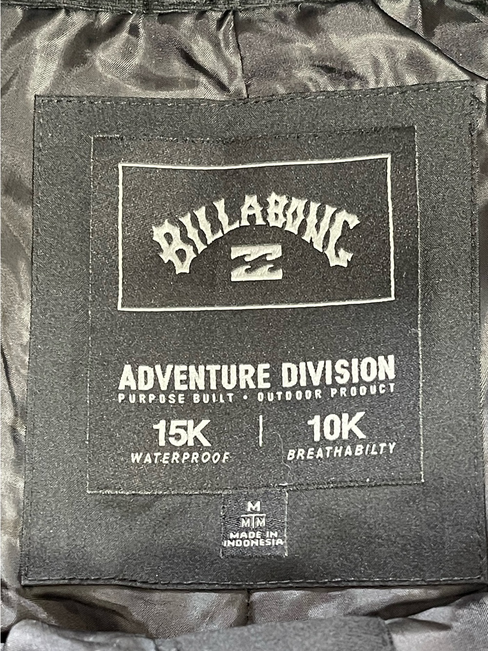 Billabong Men’s Black Waterproof Ski Snow Pants Size Medium - Picture 7 of 8